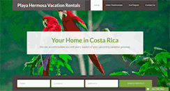 Desktop Screenshot of playahermosavacation.com
